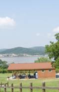 Bowdoin Park overlooking the Hudson River